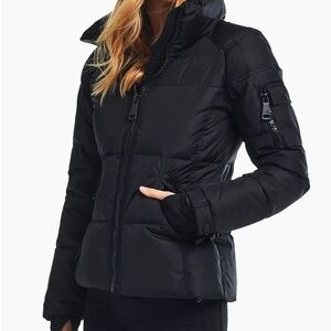 SAM. Women's Black Puffer Jacket